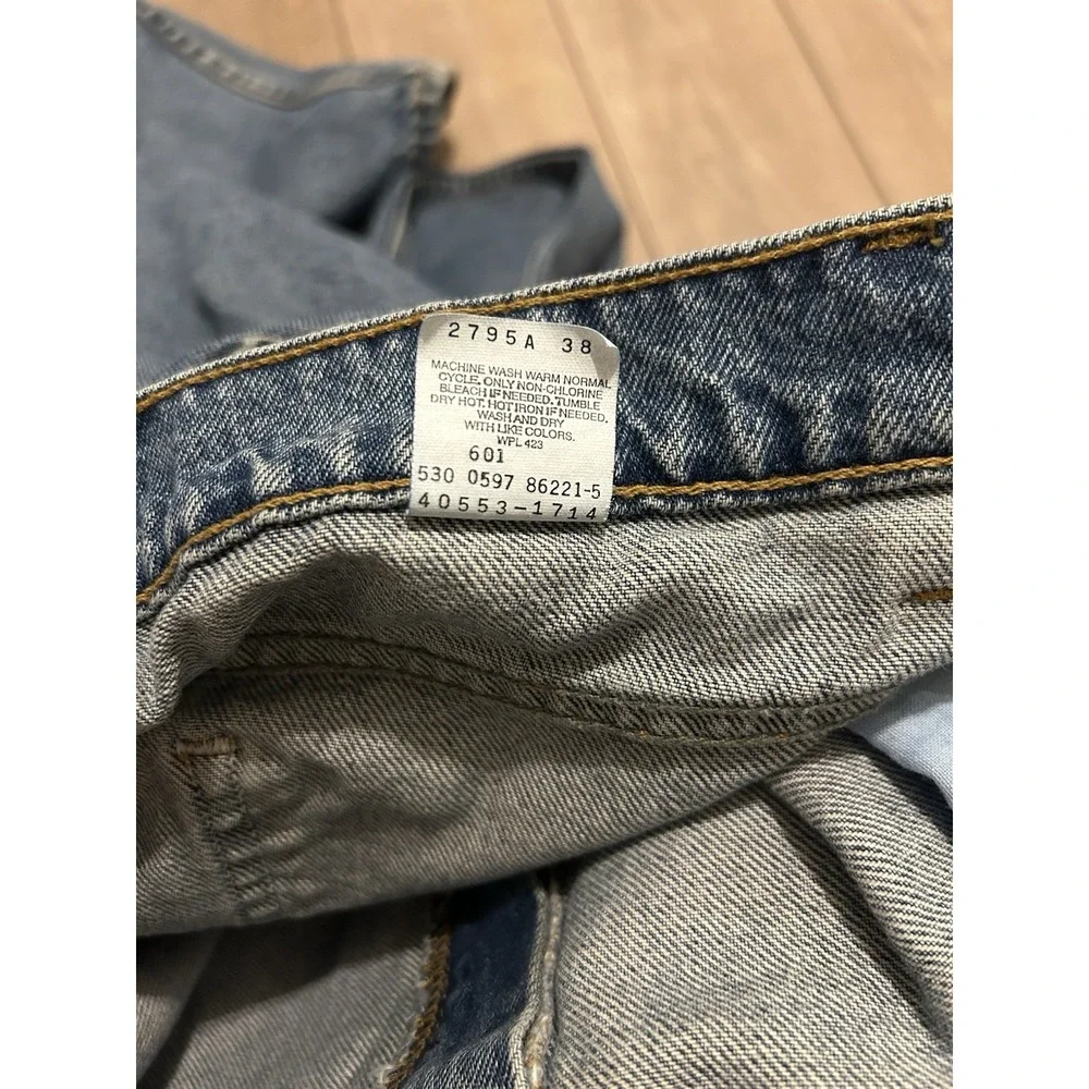 Levi's Men's Model 553 Relaxed Fit Straight Leg Vintage 97' USA Made 44x32